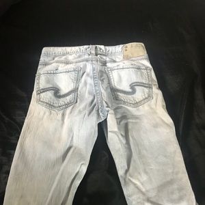 Silver Men’s Jeans